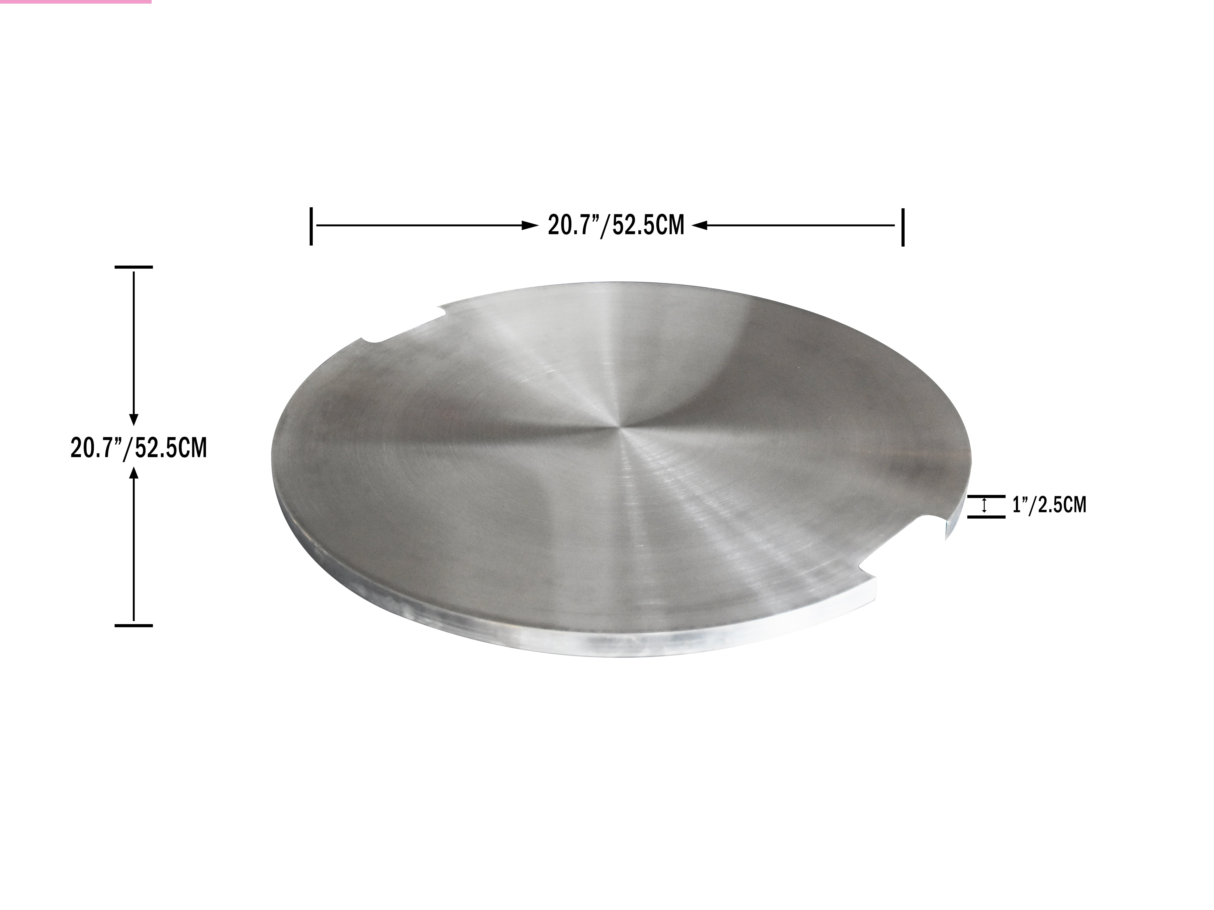 Elementi Stainless steel Lid For Metropolis