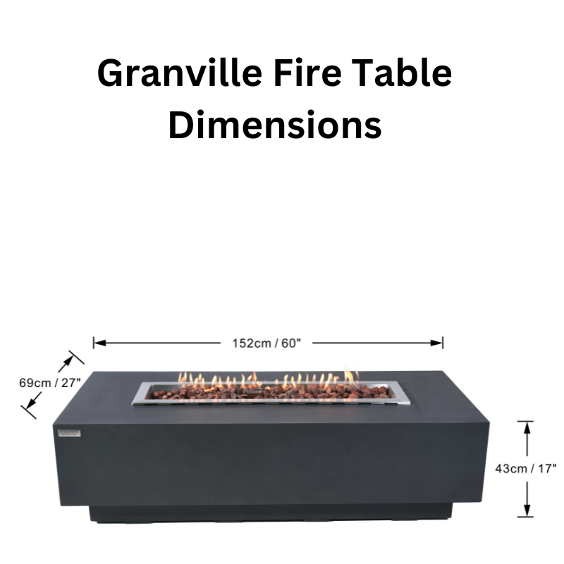 Elementi Granville Fire Table