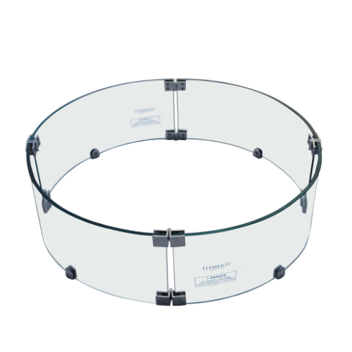 Elementi Round Wind Screen for Columbia, Manchester, Boulder & Metropolis Fire Tables