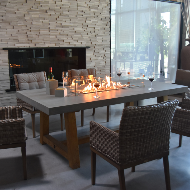 Elementi Sonoma Dining Fire Table