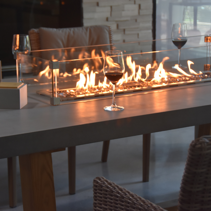 Elementi Sonoma Dining Fire Table