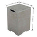 ONB0406LG Elementi Square Tank Cover Dimensions