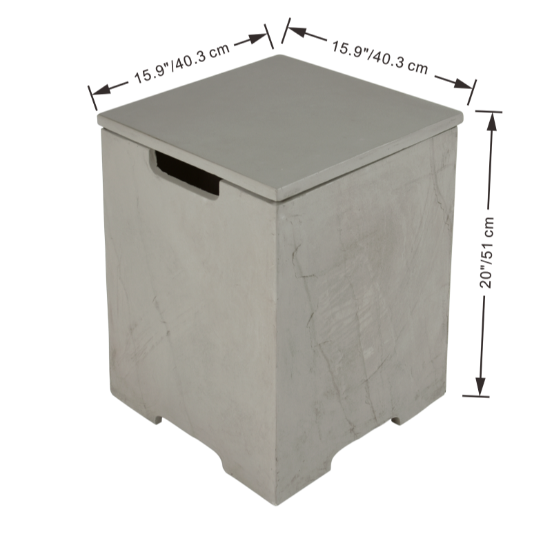 Elementi Plus Square Tank Cover