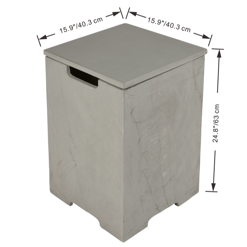 Elementi Plus Square Tank Cover