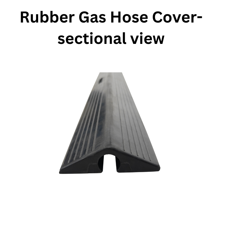 Elementi GT Rubber Gas Hose Cover sectional view