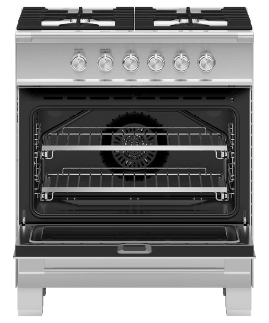 Fisher Paykel 30" Series 7 Classic 4 Burner Gas Range Stainless Steel - OR30SCG4X1
