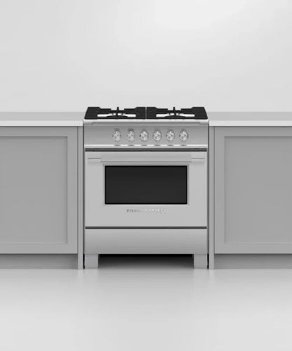 Fisher Paykel 30" Series 7 Classic 4 Burner Gas Range Stainless Steel - OR30SCG4X1