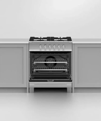 Fisher Paykel 30" Series 7 Classic 4 Burner Gas Range Stainless Steel - OR30SCG4X1