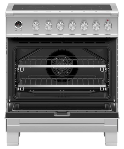Fisher Paykel 30" Series 9 Classic 4 Zone Induction Self-Cleaning Range Stainless Steel - OR30SCI6X1