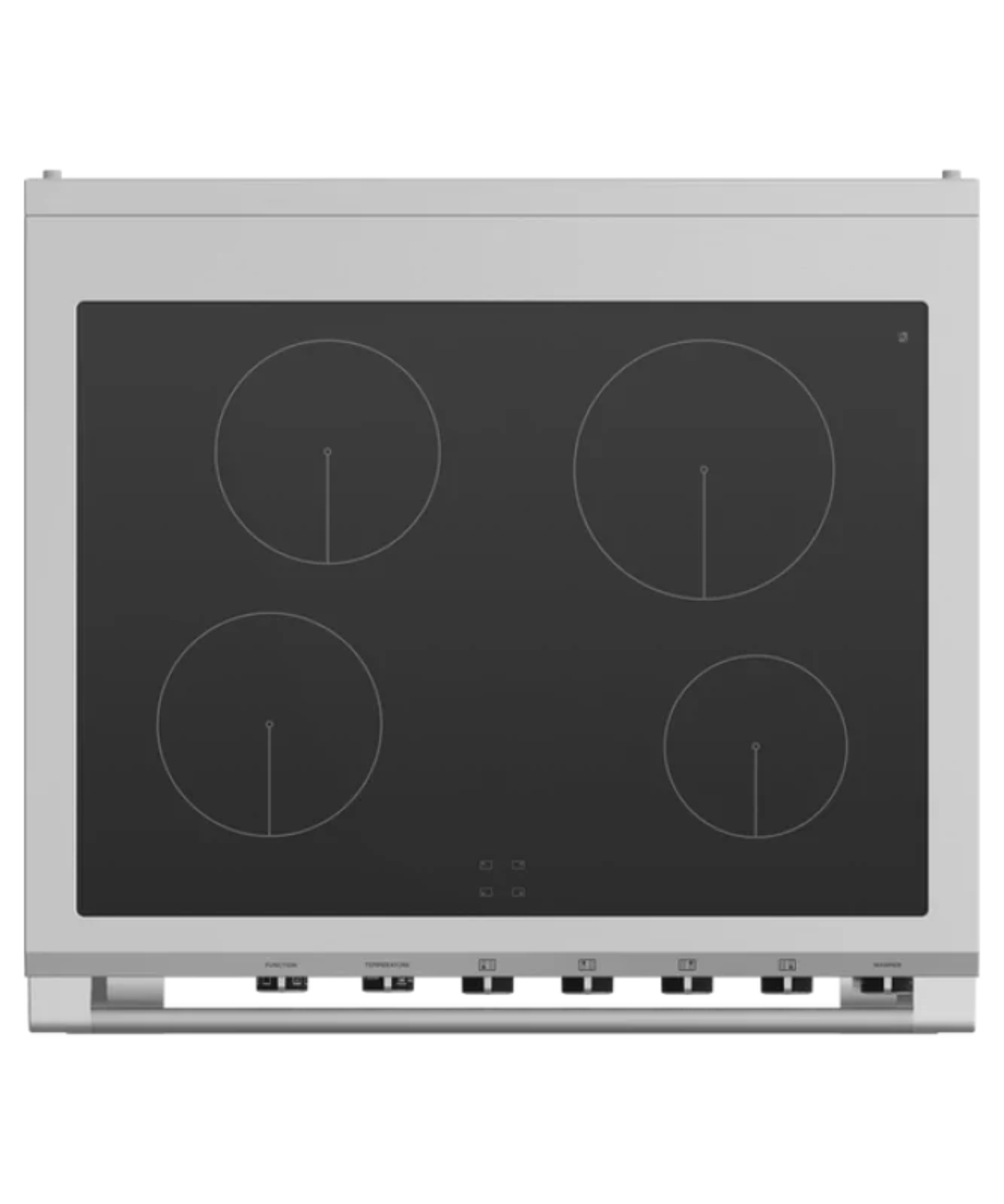 Fisher Paykel 30" Series 9 Classic 4 Zone Induction Self-Cleaning Range Stainless Steel - OR30SCI6X1