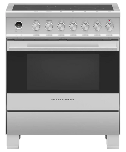 Fisher Paykel 30" Series 7 4 Element Electric Range, Ceramic Radiant Stainless Steel - OR30SDE6X1