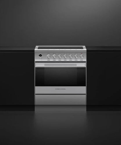 Fisher Paykel 30" Series 7 4 Element Electric Range, Ceramic Radiant Stainless Steel - OR30SDE6X1