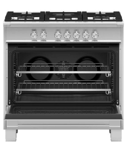 Fisher Paykel 36" Series 7 Classic 5 Burner Gas Range Stainless Steel - OR36SCG4X1