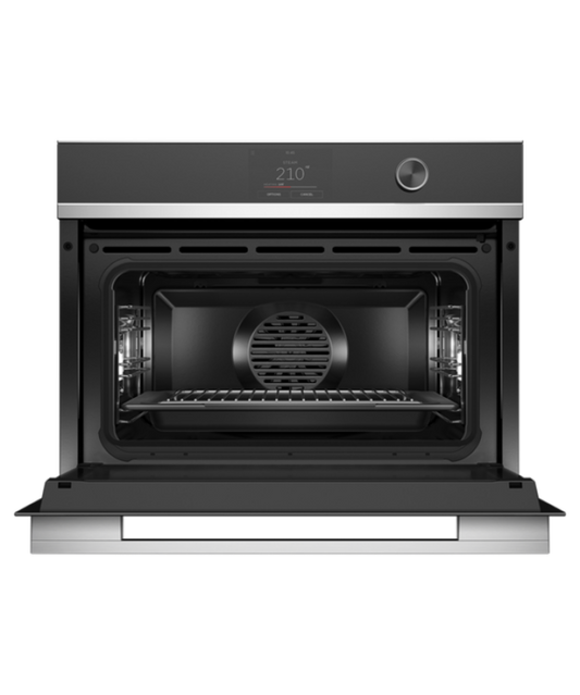 Fisher Paykel 24" Series 9 Contemporary Compact Combi-Steam Oven Stainless Steel - OS24NDTDX1