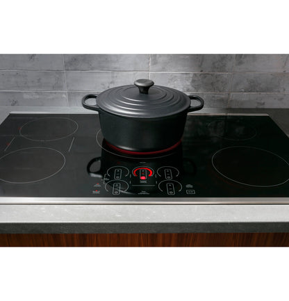 GE Appliances  36" Built-In Touch Control Induction Cooktop Black - PHP7036DTBB