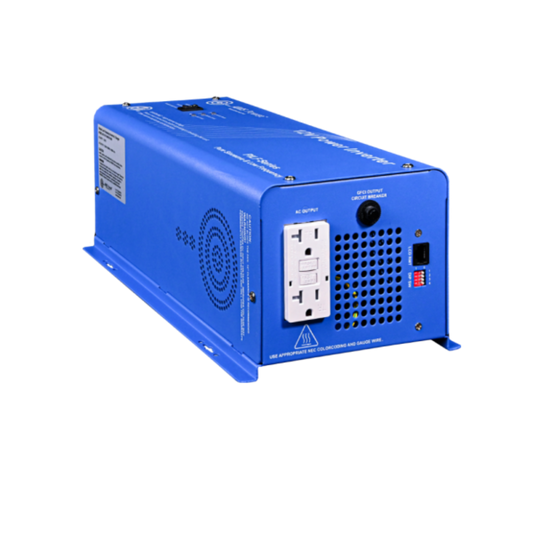 Aims Power 1500 Watt 12V Pure Sine Power Inverter ETL Listed to UL458/CSA- Industrial Grade - PILF15W12V120V