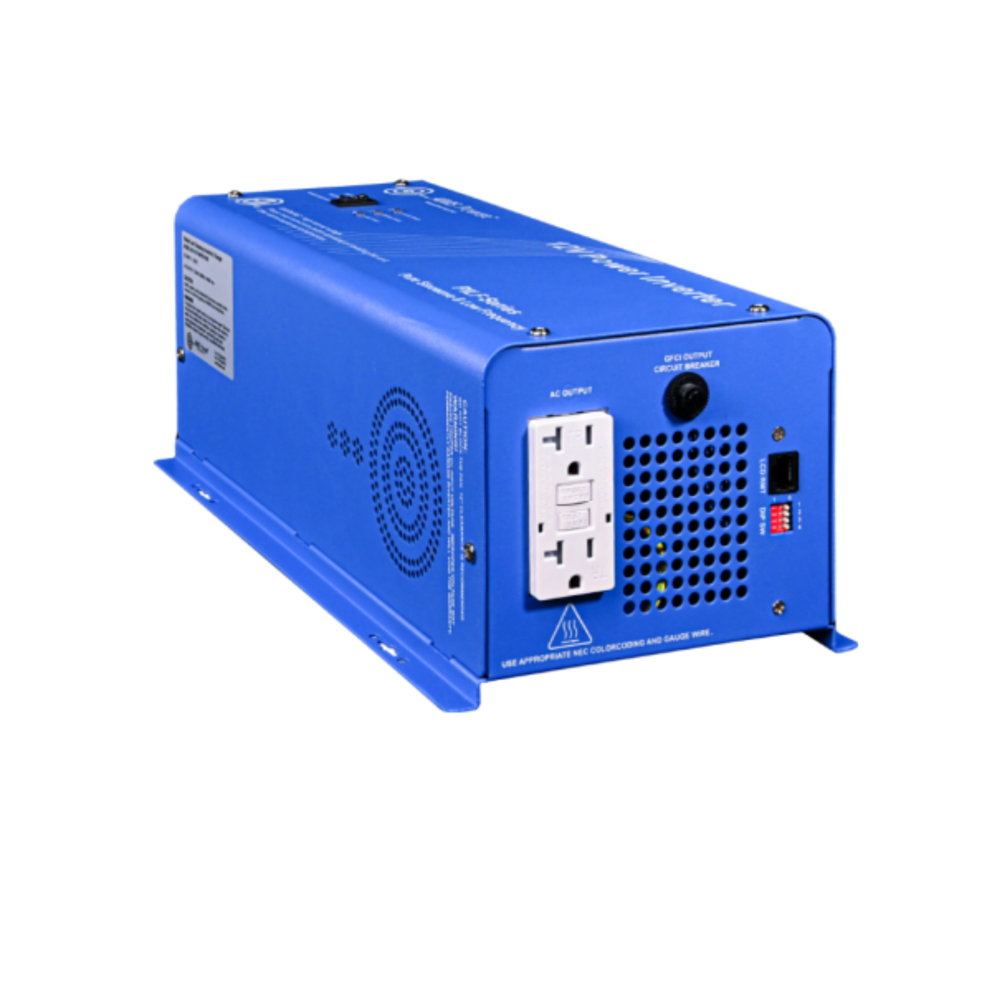 Aims Power 600 Watt 12V Pure Sine Power Inverter ETL Listed to UL458/CSA- Industrial Grade - PILF6W12V120V