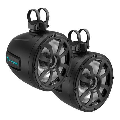 Diamond Audio 10" 2-Way Marine Tower Speaker w/Titanium Dome Tweeter (Black) - POD10F4B