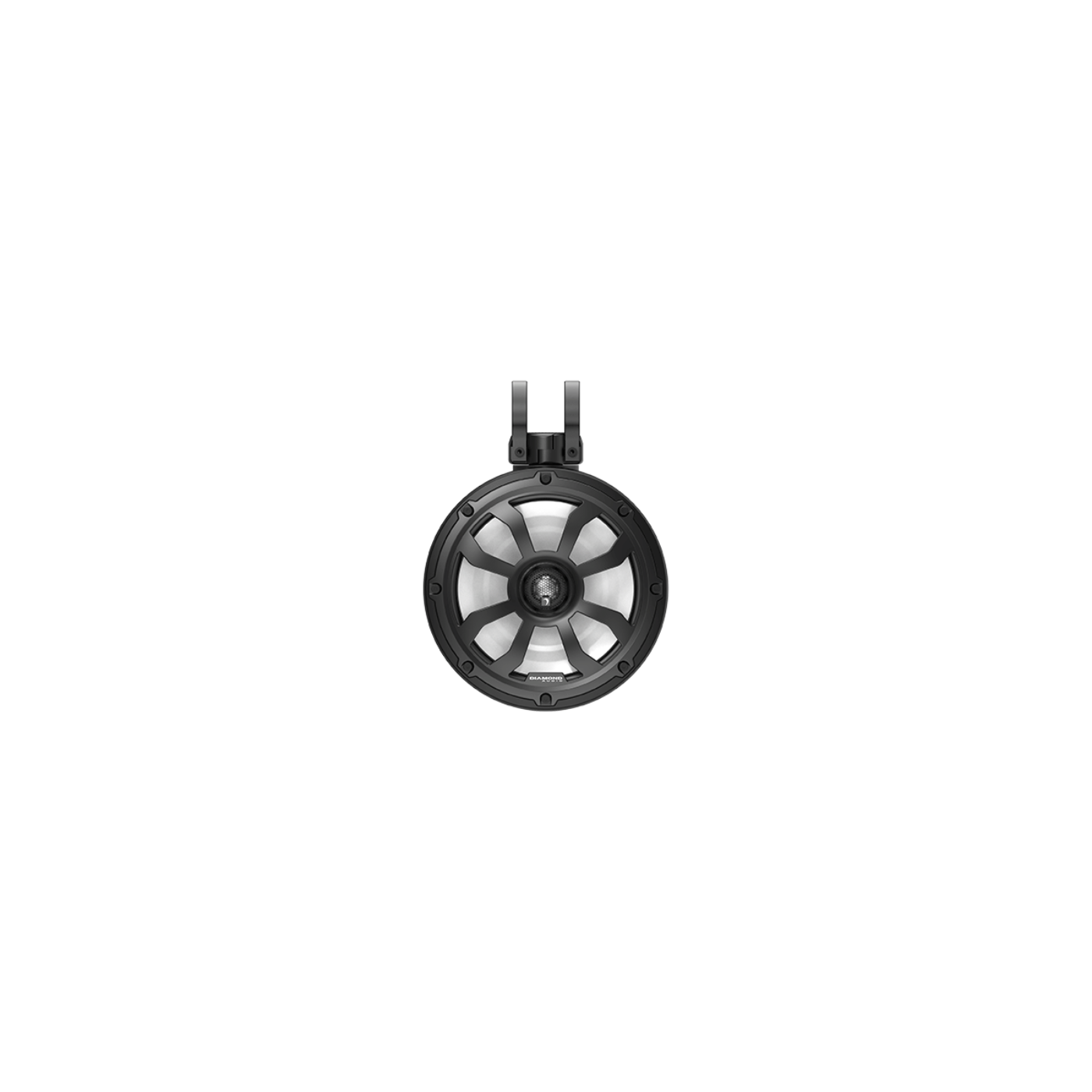 Diamond Audio 8" 2-Way Marine Tower Speaker w/Titanium Dome Tweeter (Black) - POD8F4B