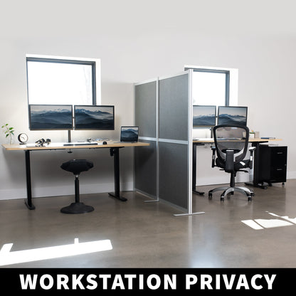 VIVO Modular Wall System Freestanding Room Dividers - PP-MWS63D