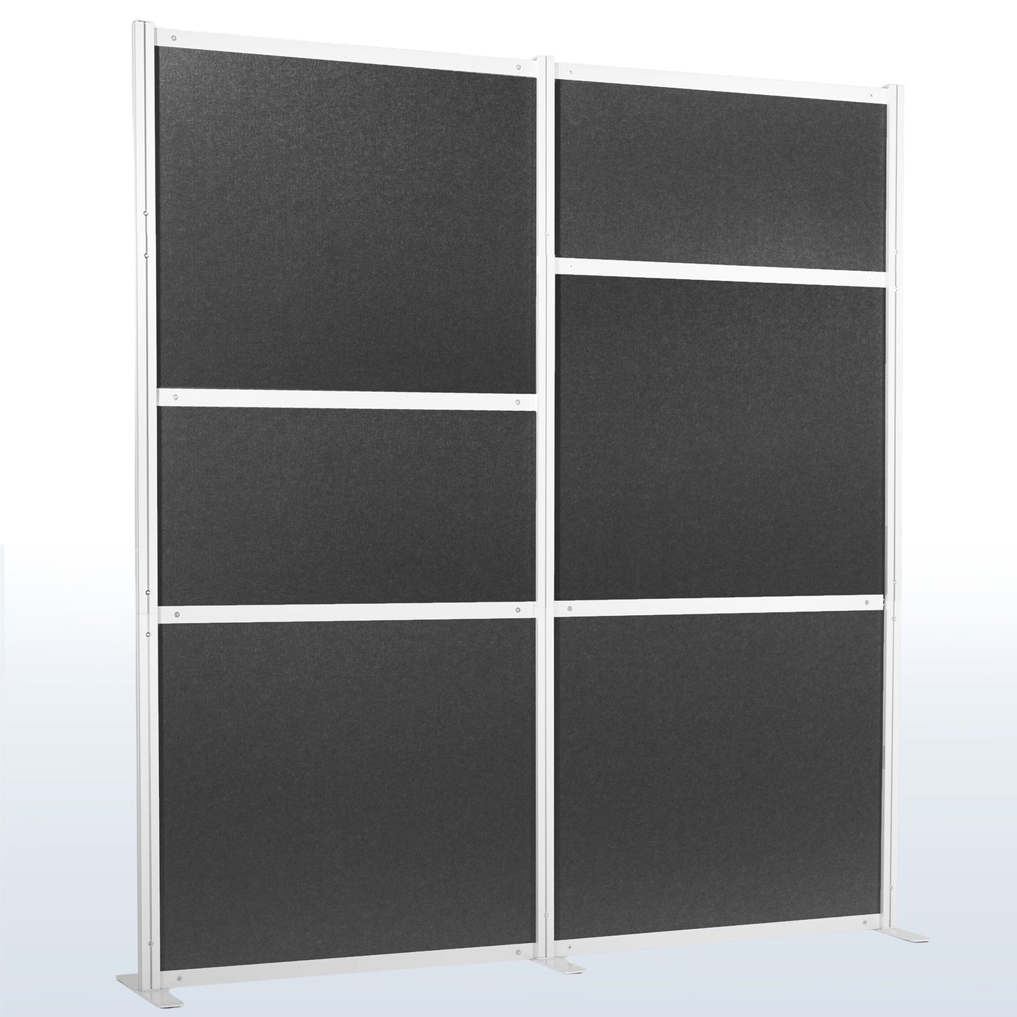 VIVO 84" Tall Modular Wall System Freestanding Room Dividers - PP-MWS84D