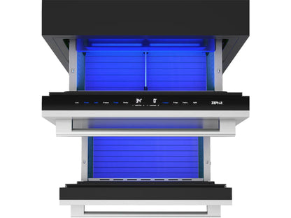 Zephyr PRRFD24C2AS 24" Refrigerator Freezer Drawers Other - PRRFD24C2AS