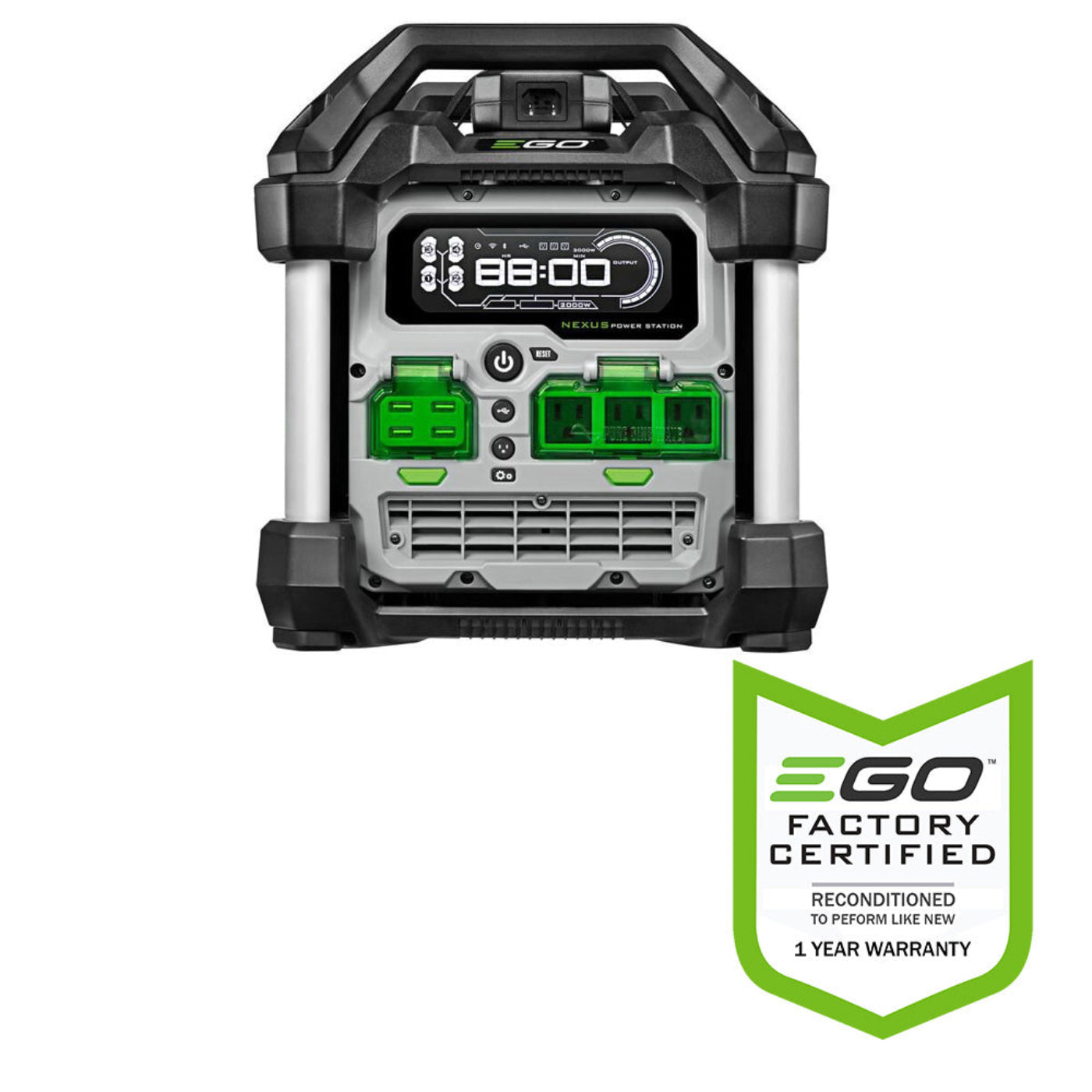 EGO Power+ 3000W Nexus Portable Power Station (Batteries and Charger Not Included) - Reconditioned - PST3040-FC