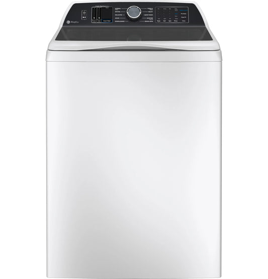GE Appliances  5.3 cu. ft. Capacity Washer with Smarter Wash Technology and FlexDispense White  - PTW705BSTWS