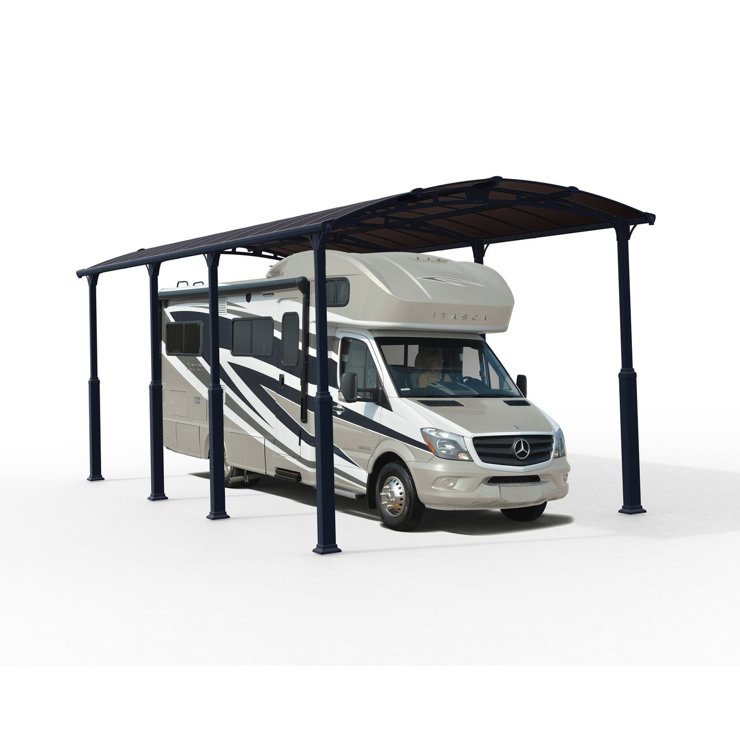 Palram - Canopia | Arcadia Alpine RV Carport 12x28x11.5 ft - HG9127