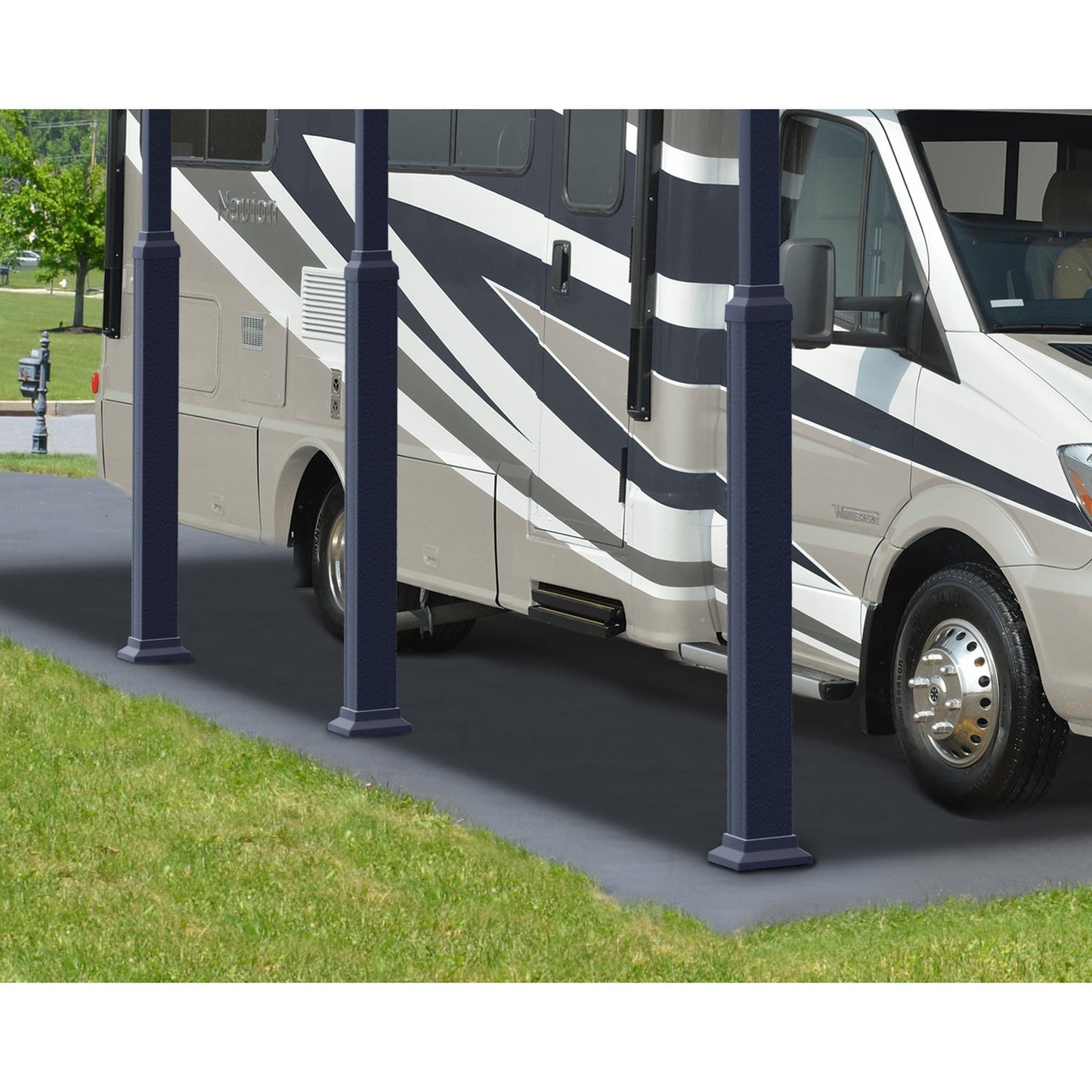 Palram - Canopia | Arcadia Alpine RV Carport 12x28x11.5 ft - HG9127