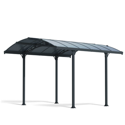 Palram - Canopia | Tucson 4300 12x14 Ft Gazebo - Gray - HG9161