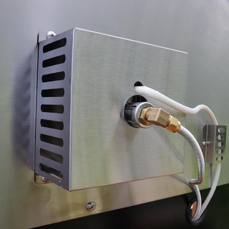 Pinnacolo Ibrido Hybrid Outdoor Pizza Oven Details