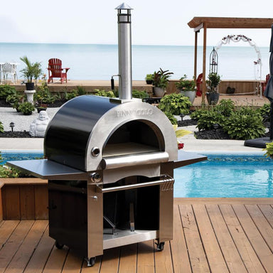 Pinnacolo Ibrido Hybrid Outdoor Pizza Oven Outdoor