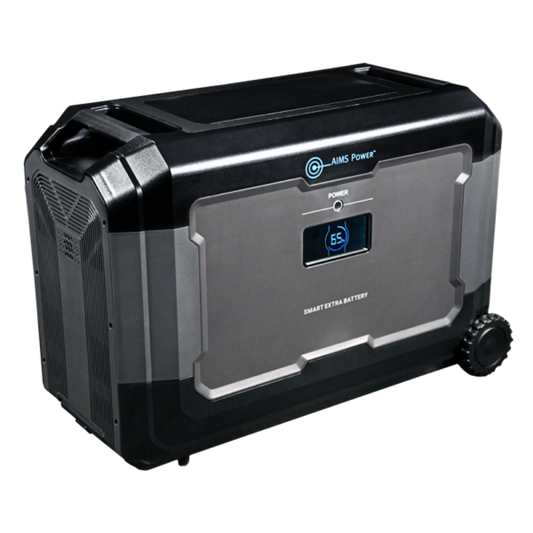 Aims Power Portable Solar Generator 5.04 kWh Extender Lithium Battery for AIO-5KWH4KW - AIO-5KWHBAT