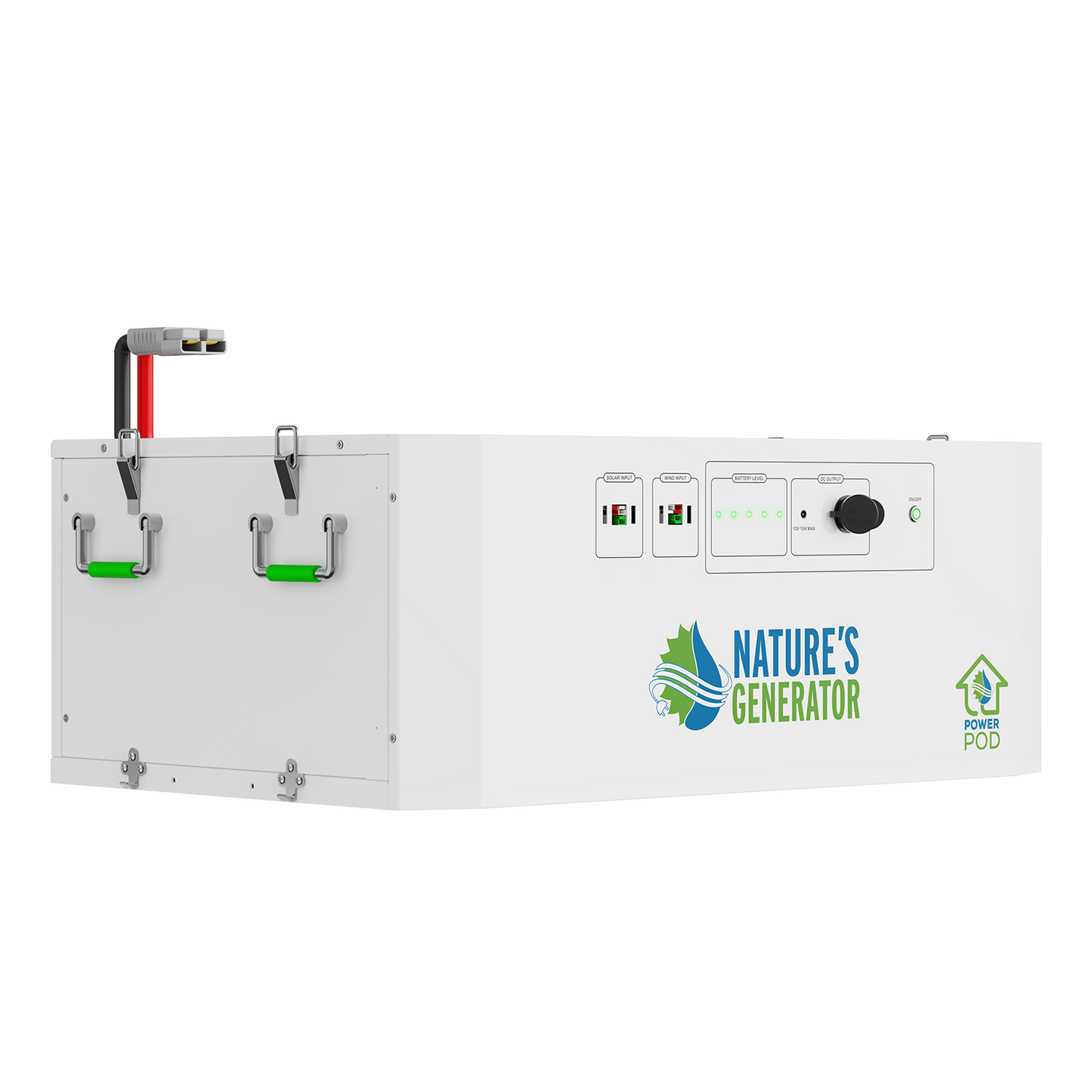 Nature's Generator  Gen 2 Solar Generator and Transfer Switch - NGPHAUP