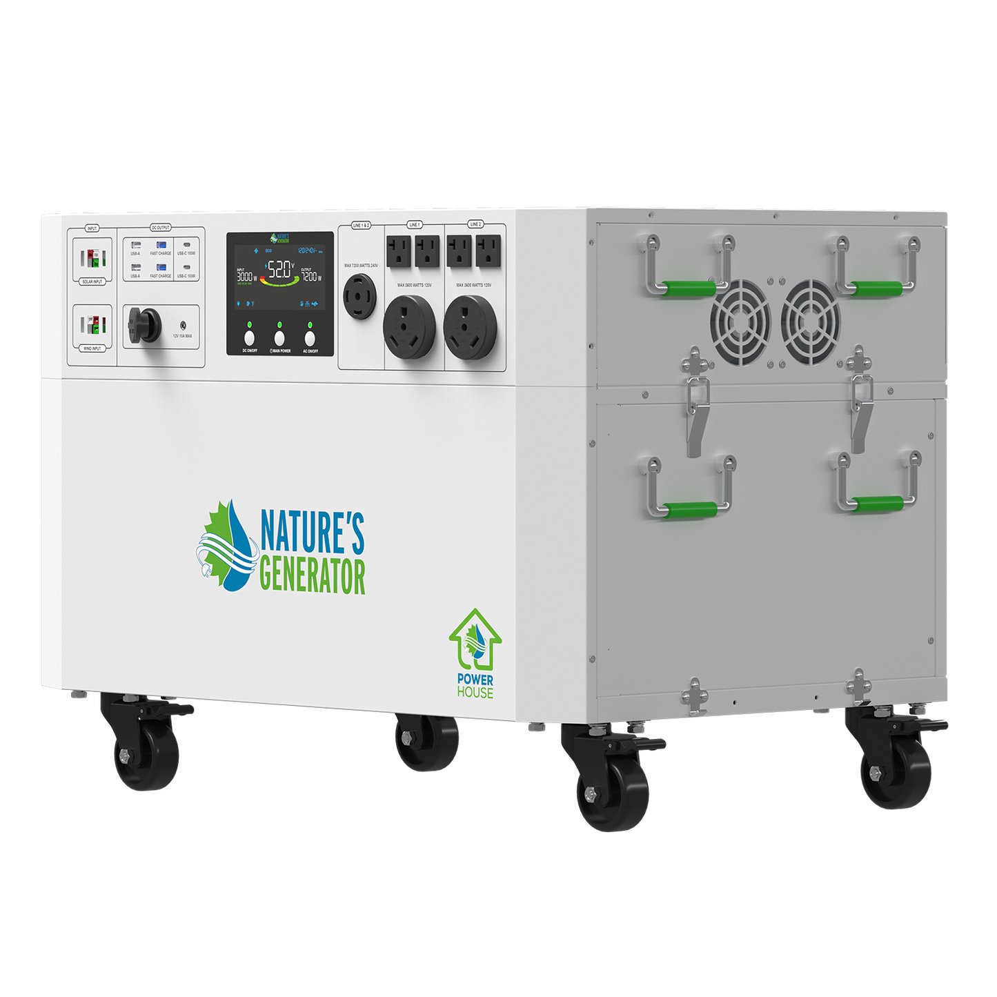 Nature's Generator  Gen 2 Whole Home Solar Generator - NGPHAU