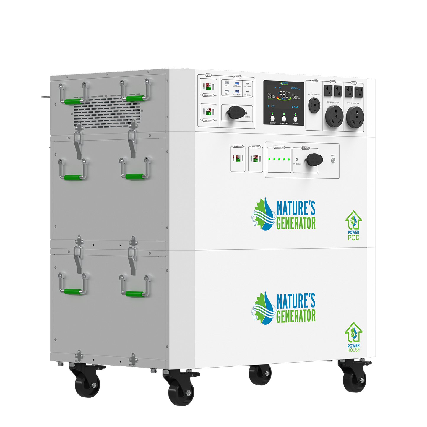 Nature's Generator  Gen 2 Whole Home Solar Generator - NGPHAU