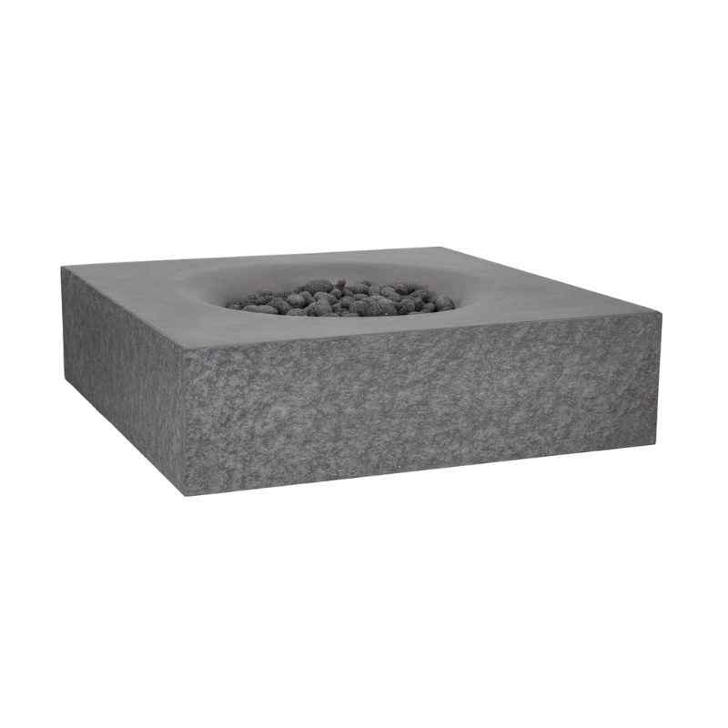 Pyromania Monument Fire Table Slate angle