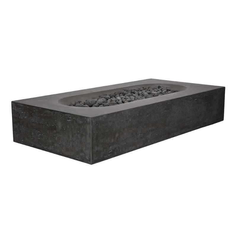 Pyromania Alchemy Fire Table Charcoal angle Silo