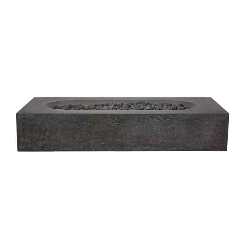 Pyromania Alchemy Fire Table Charcoal front Silo