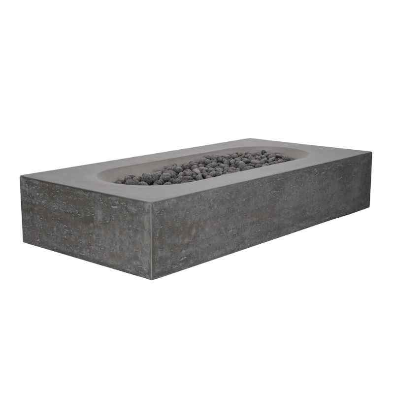 Pyromania Alchemy Fire Table Slate angle no flame Silo