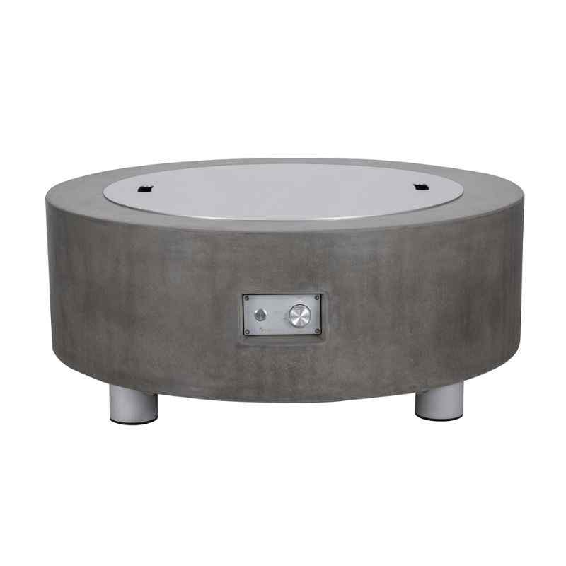 Pyromania Avalon Fire Table Burner cover silo