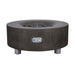 Pyromania Avalon Fire Table Charcoal with Legs Silo