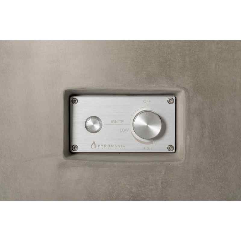 Pyromania Avalon Fire Table Control panel silo