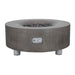 Pyromania Avalon Fire Table Slate with legs silo