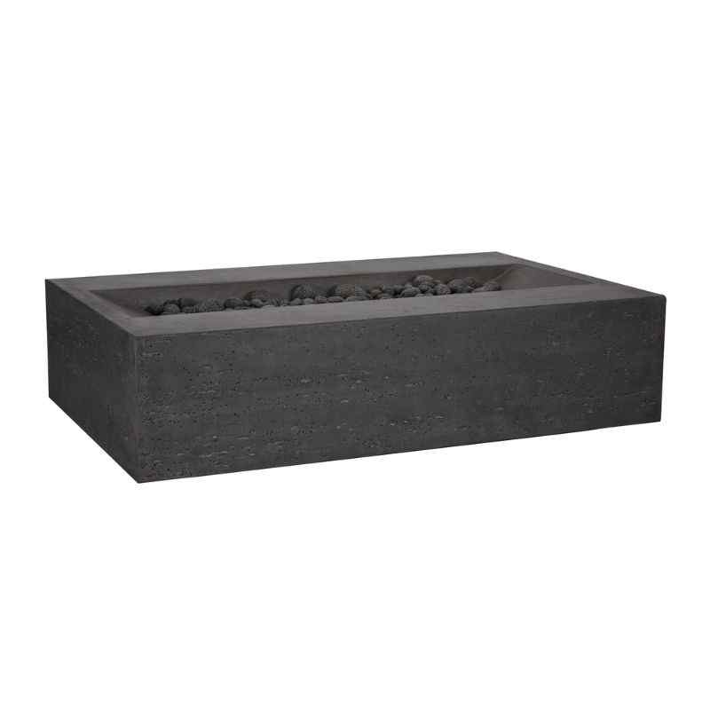 Pyromania Millenia Fire Table Charcoal No flame silo