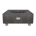 Pyromania Tao Fire Table Charcoal Aluminum legs silo