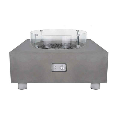 Pyromania Tao Fire Table Wind guard silo