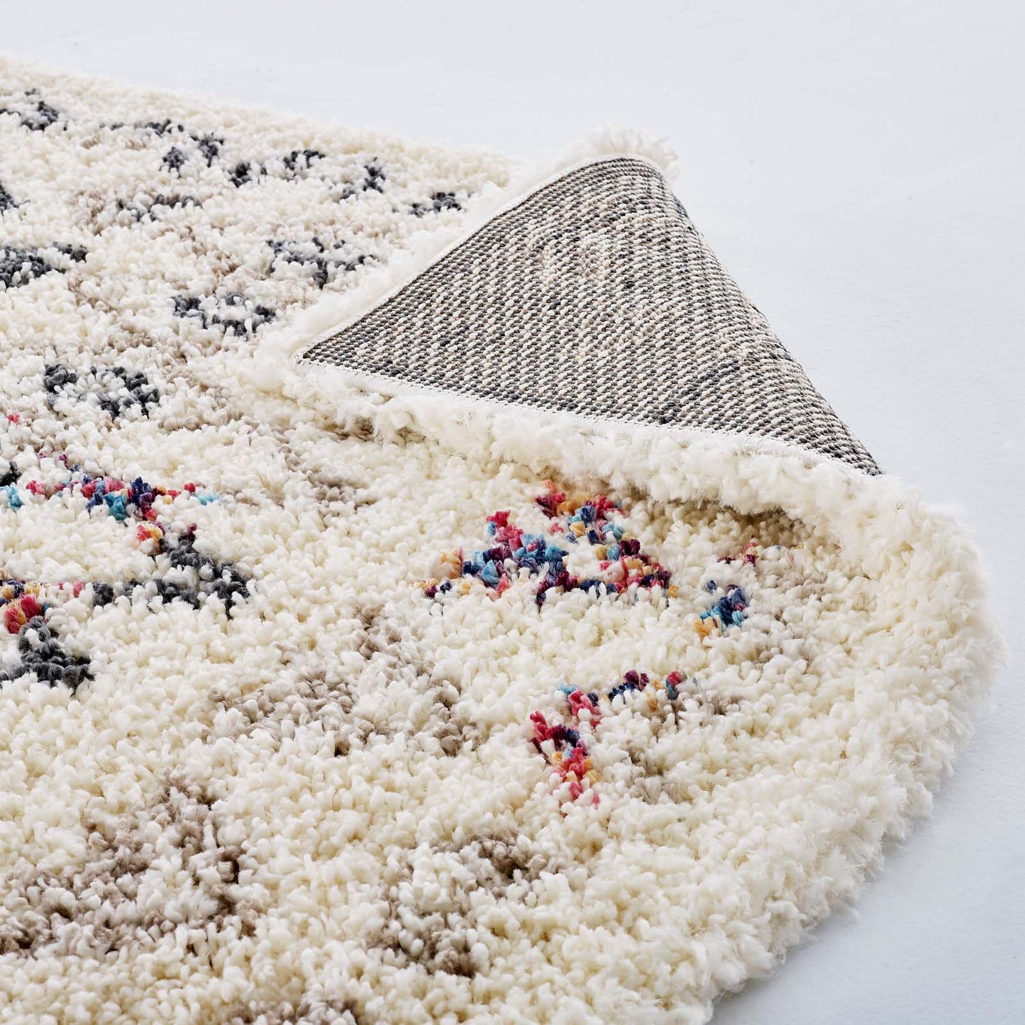 Modway furniture  Skadi Rainbow Diamond Shag Area Rug - R-1194A-810