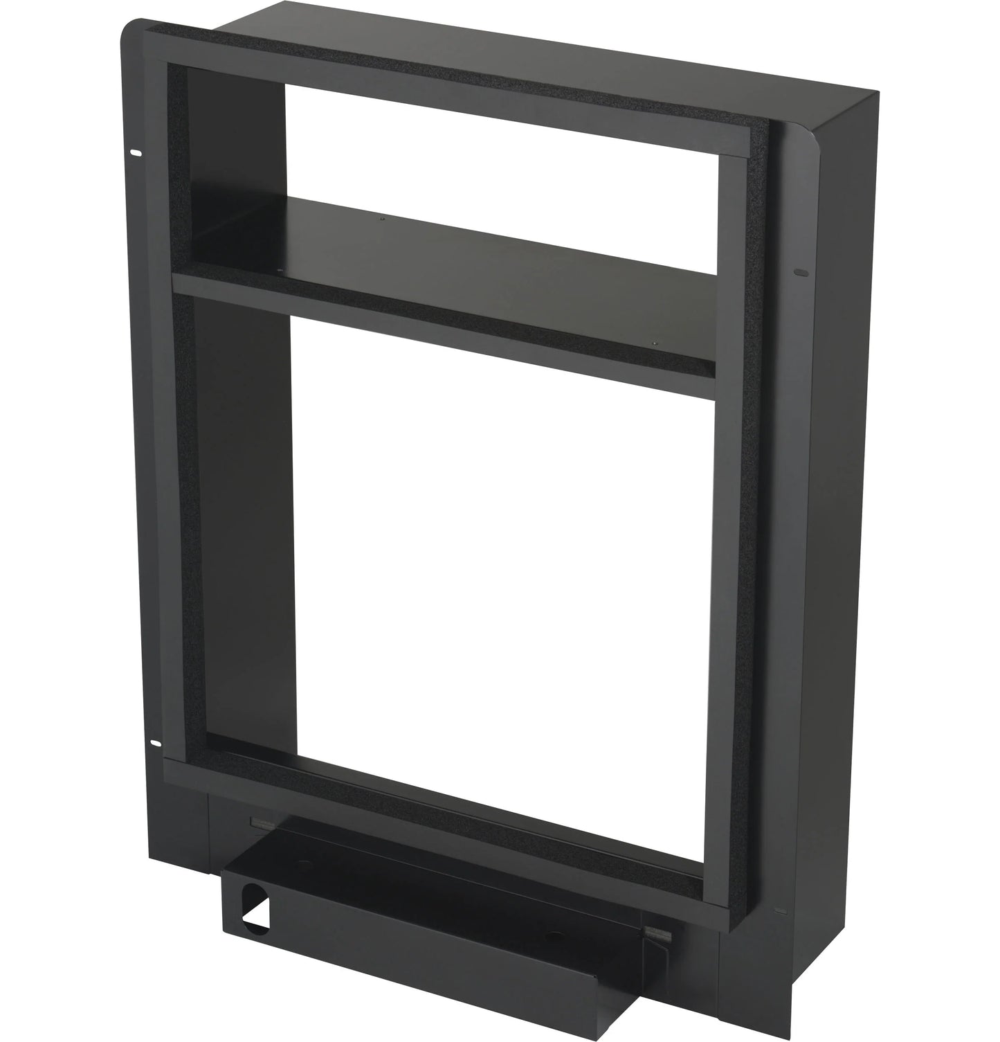 GE Appliances  Telescopic Wall Plenum (for wall thicknesses 5” to 9”) Black - RAVWPT9